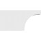 Ekena Millwork Standard Huntington Architectural Grade PVC Rafter Tail, 5"W X 8"H X 16"L RFTP05X08X16HUN - alternate 3